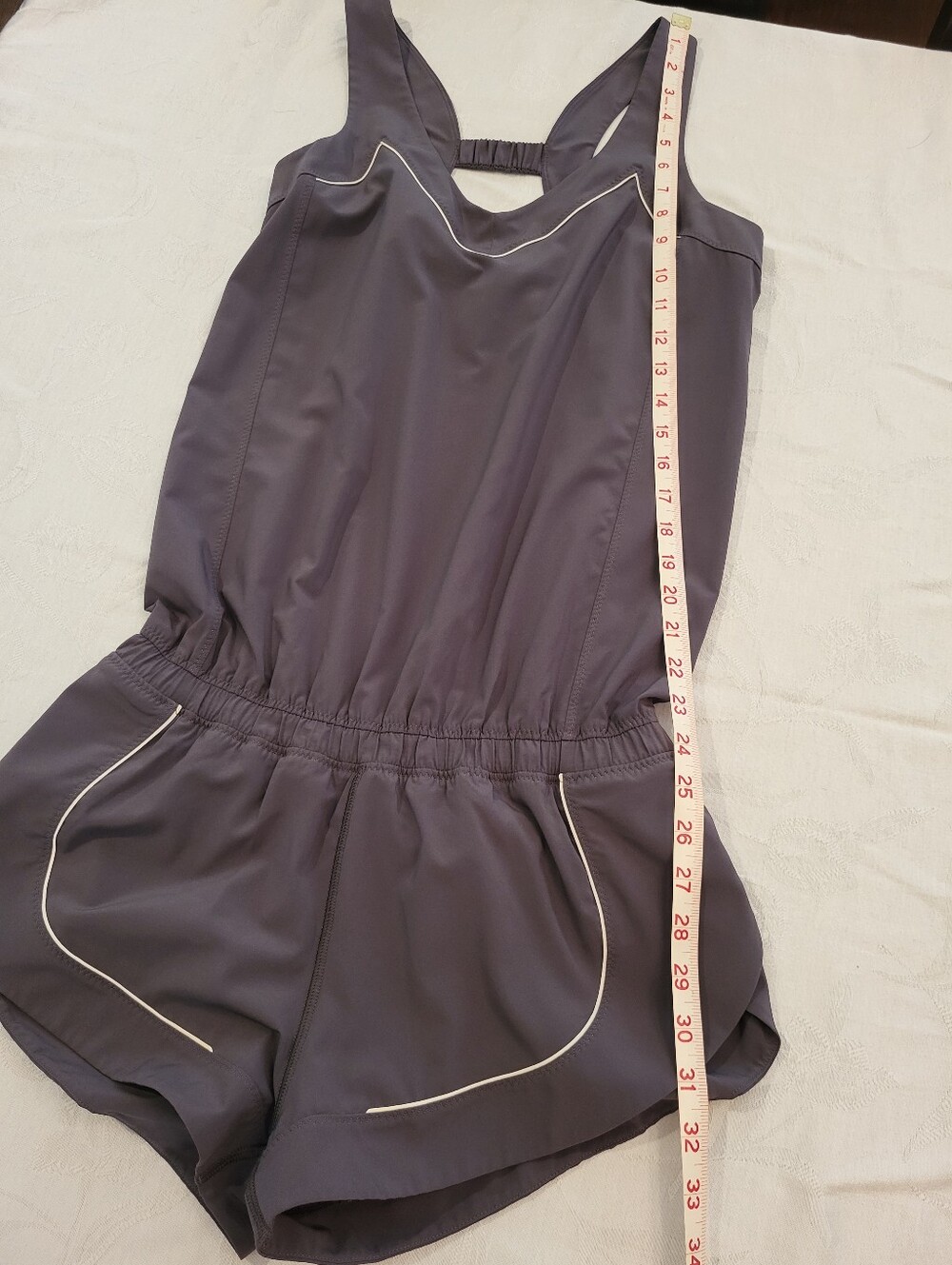 Lululemon Speedy Runsie Romper Size 6 EUC - Picture 6 of 7